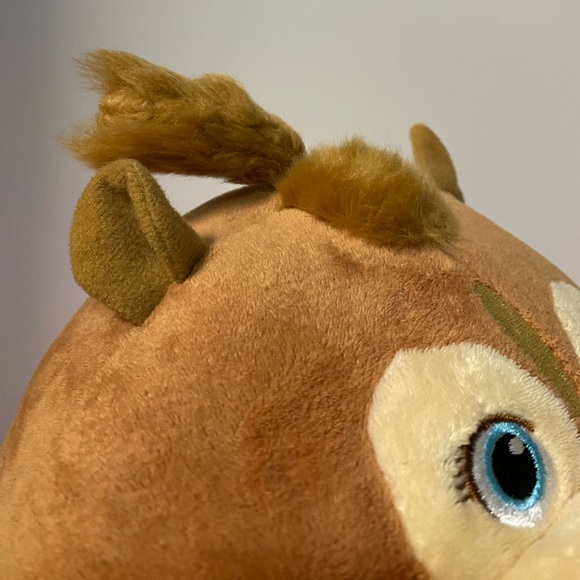 Ty Beanie Ballz Alvin And the Chipmunks Brittany Plush 9 inch Pink Round Toy - Picture 10 of 12